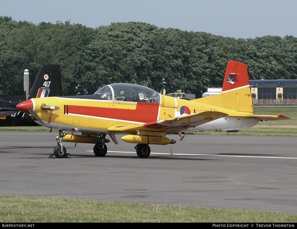 Aircraft Photo of L-11 | Pilatus PC-7 | Netherlands - Air Force | AirHistory.net #97422