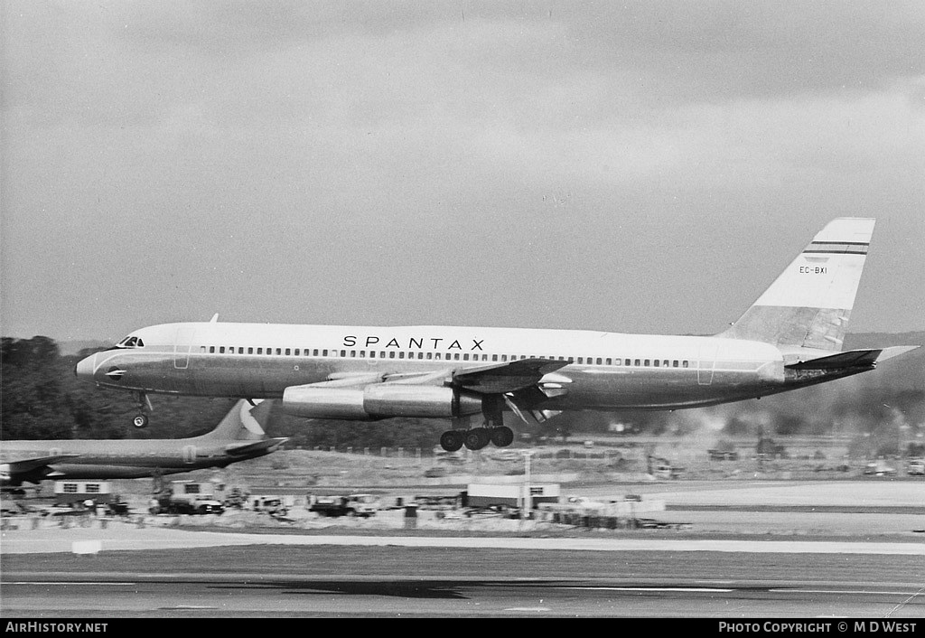 Aircraft Photo of EC-BXI | Convair 990A (30A-5) | Spantax | AirHistory.net #97442