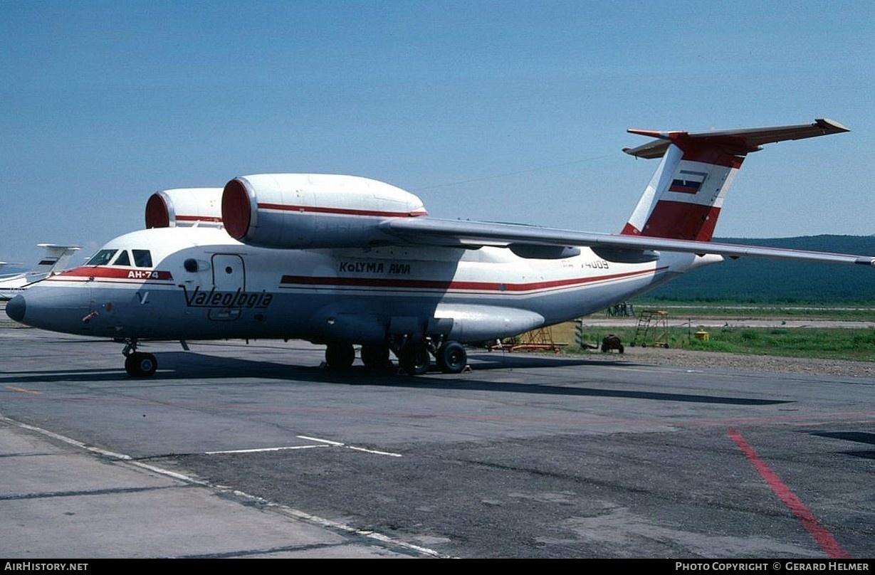 Aircraft Photo of RA-74009 | Antonov An-74 | Kolyma Avia | AirHistory.net #97447