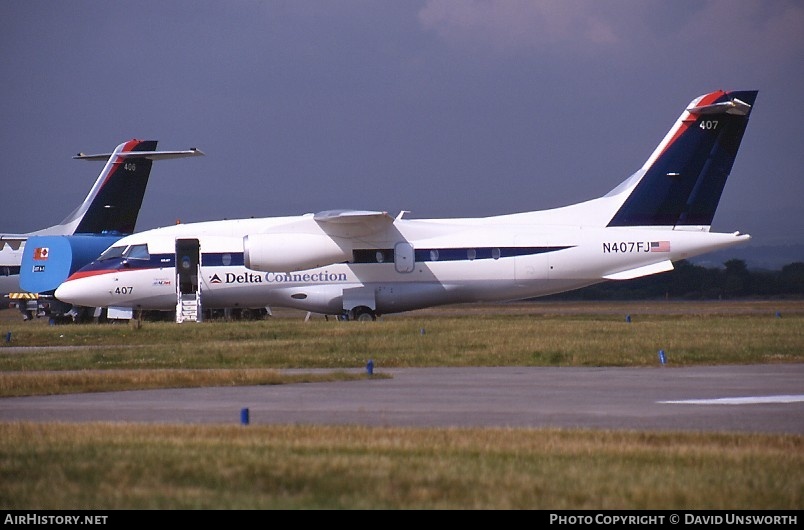 Aircraft Photo of N407FJ | Fairchild Dornier 328-310 328JET | Delta Connection | AirHistory.net #97451