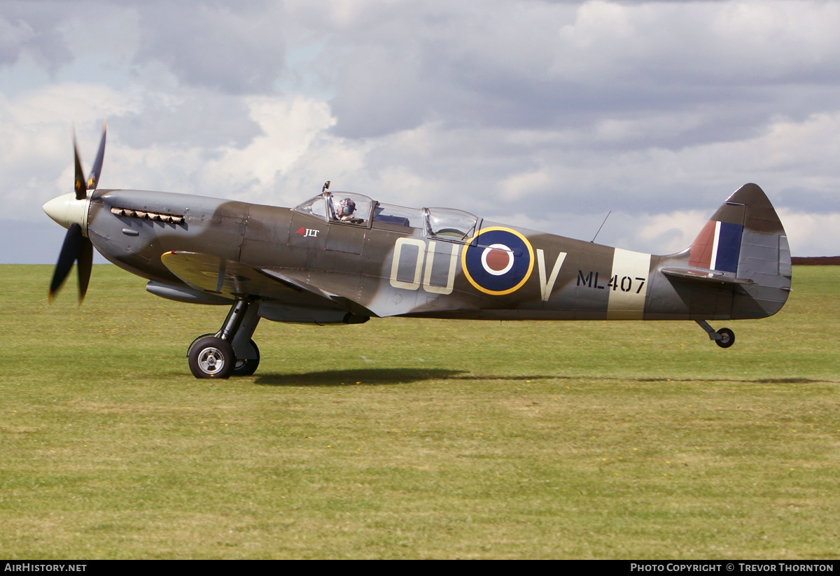 Aircraft Photo of G-LFIX / ML407 | Supermarine 509 Spitfire T9 | UK - Air Force | AirHistory.net #97470