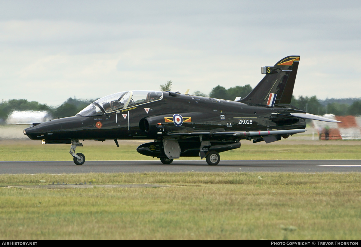 Aircraft Photo of ZK028 | BAE Systems Hawk T2 | UK - Air Force | AirHistory.net #97506