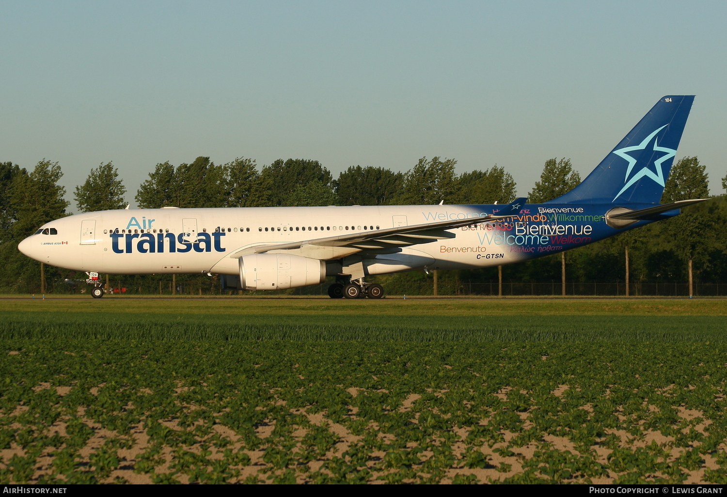 Aircraft Photo of C-GTSN | Airbus A330-243 | Air Transat | AirHistory.net #97511