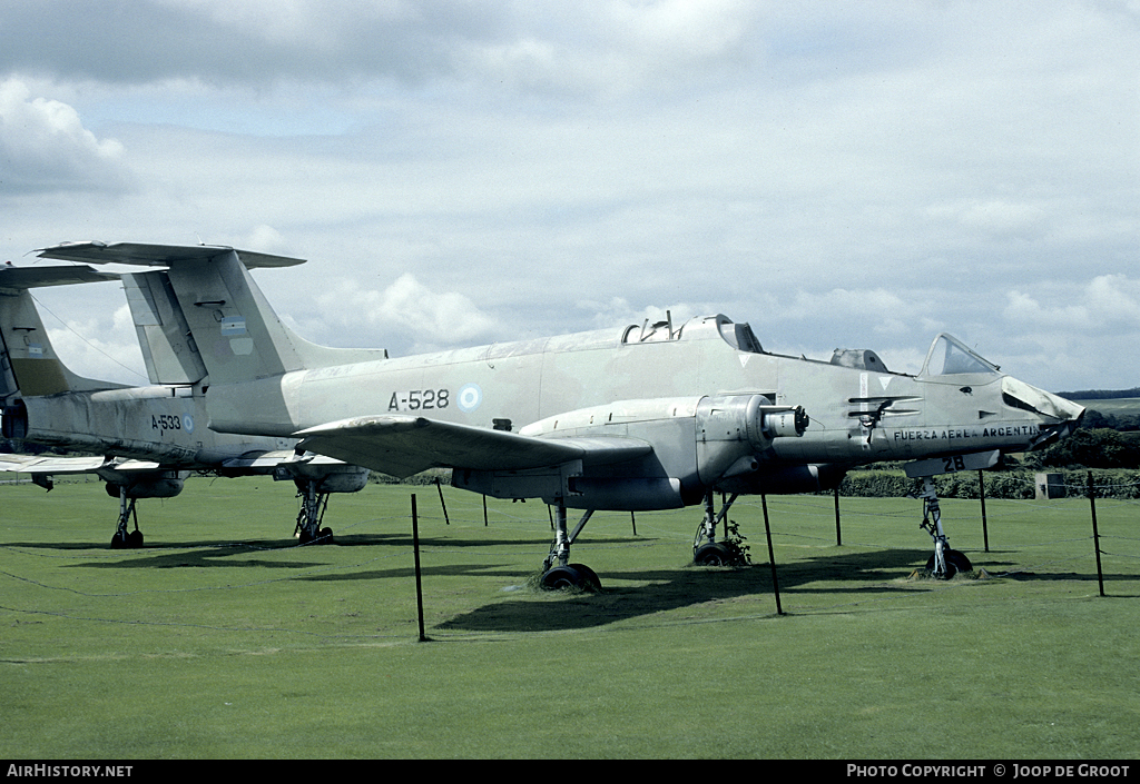 Aircraft Photo of A-528 | FMA IA-58A Pucara | Argentina - Air Force | AirHistory.net #97548