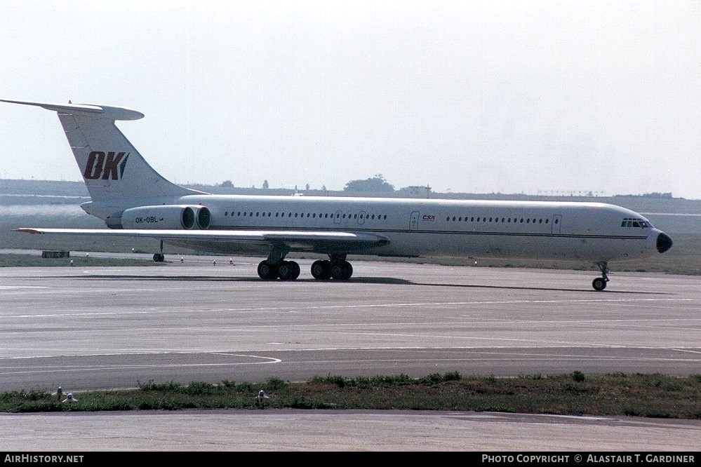 Aircraft Photo of OK-OBL | Ilyushin Il-62M | ČSA - Československé Aerolinie - Czechoslovak Airlines | AirHistory.net #97552