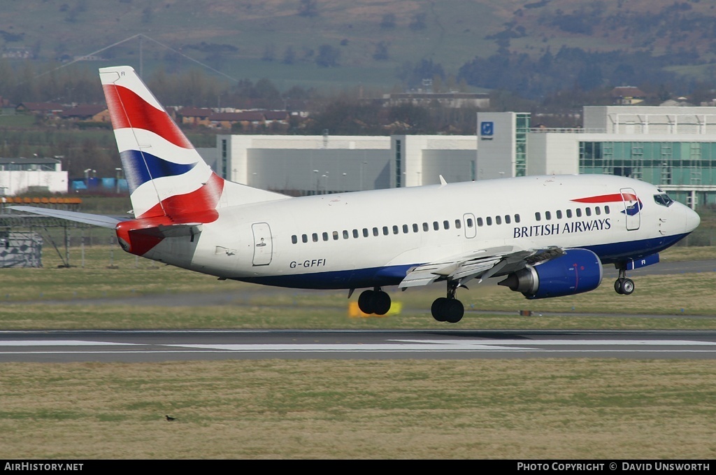 Aircraft Photo of G-GFFI | Boeing 737-528 | British Airways | AirHistory.net #97557