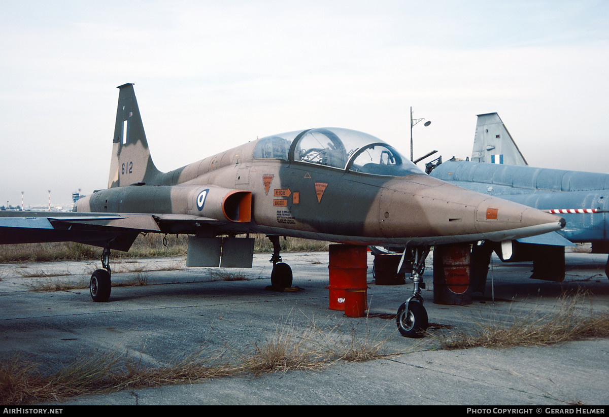 Aircraft Photo of 612 | Northrop F-5B Freedom Fighter | Greece - Air Force | AirHistory.net #97560