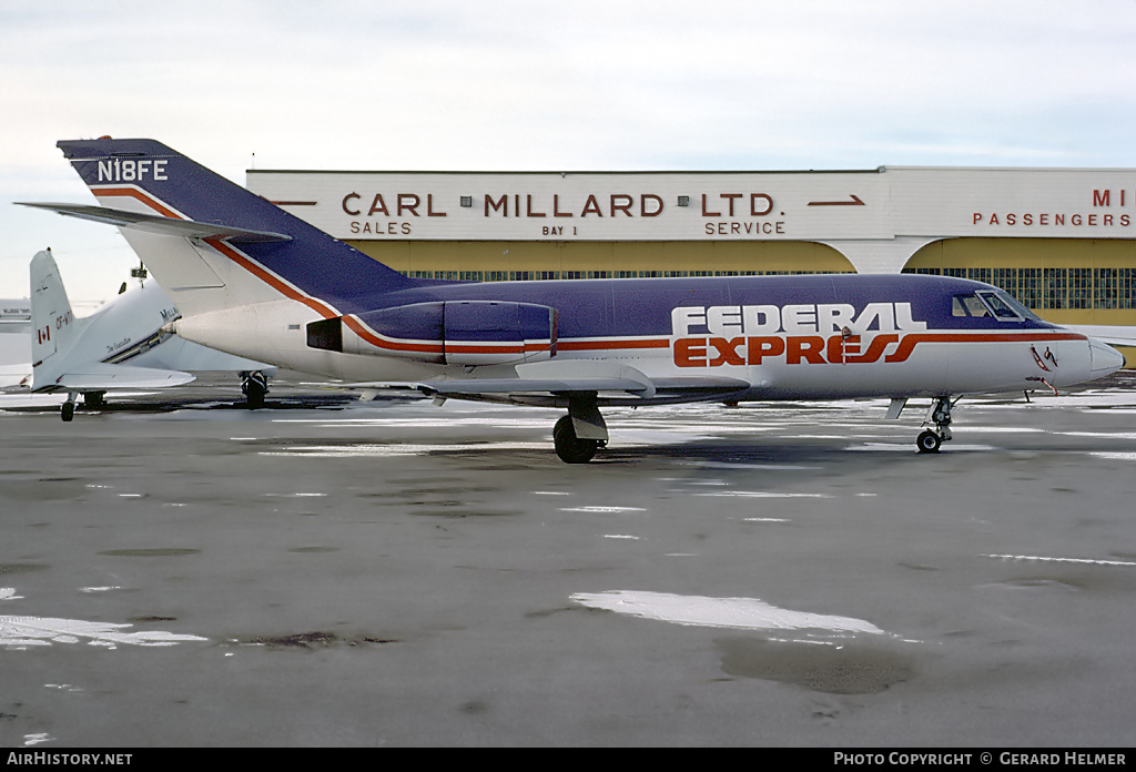 Aircraft Photo of N18FE | Dassault Falcon 20DC | Federal Express | AirHistory.net #97561