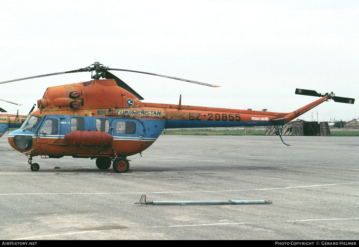 Aircraft Photo of EZ-20855 | Mil Mi-2... | Turkmenistan Airlines | AirHistory.net #97568