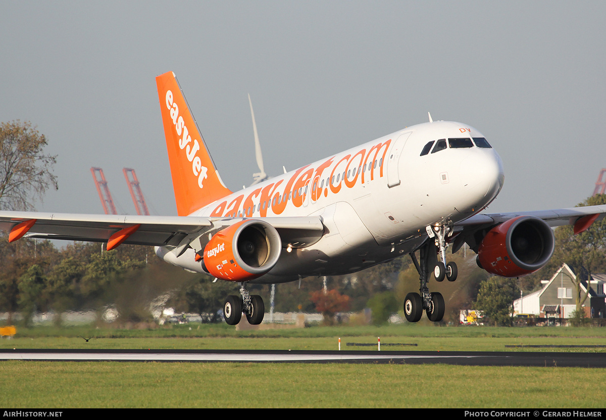 Aircraft Photo of G-EZDV | Airbus A319-111 | EasyJet | AirHistory.net #97571