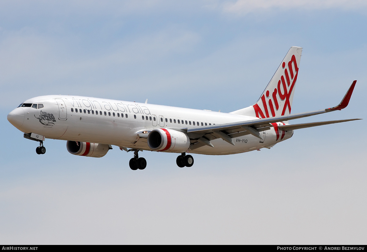 Aircraft Photo of VH-YIQ | Boeing 737-8FE | Virgin Australia Airlines | AirHistory.net #97578