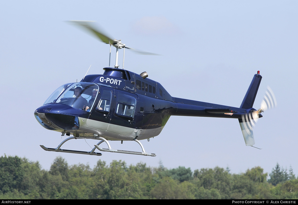 Aircraft Photo of G-PORT | Bell 206B-3 JetRanger III | AirHistory.net #97590