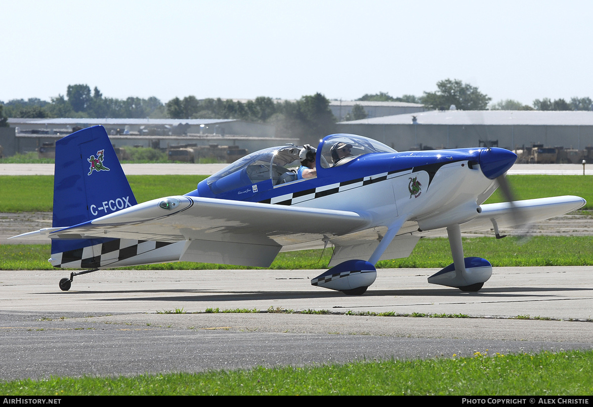 Aircraft Photo of C-FCOX | Van's RV-7 | AirHistory.net #97592