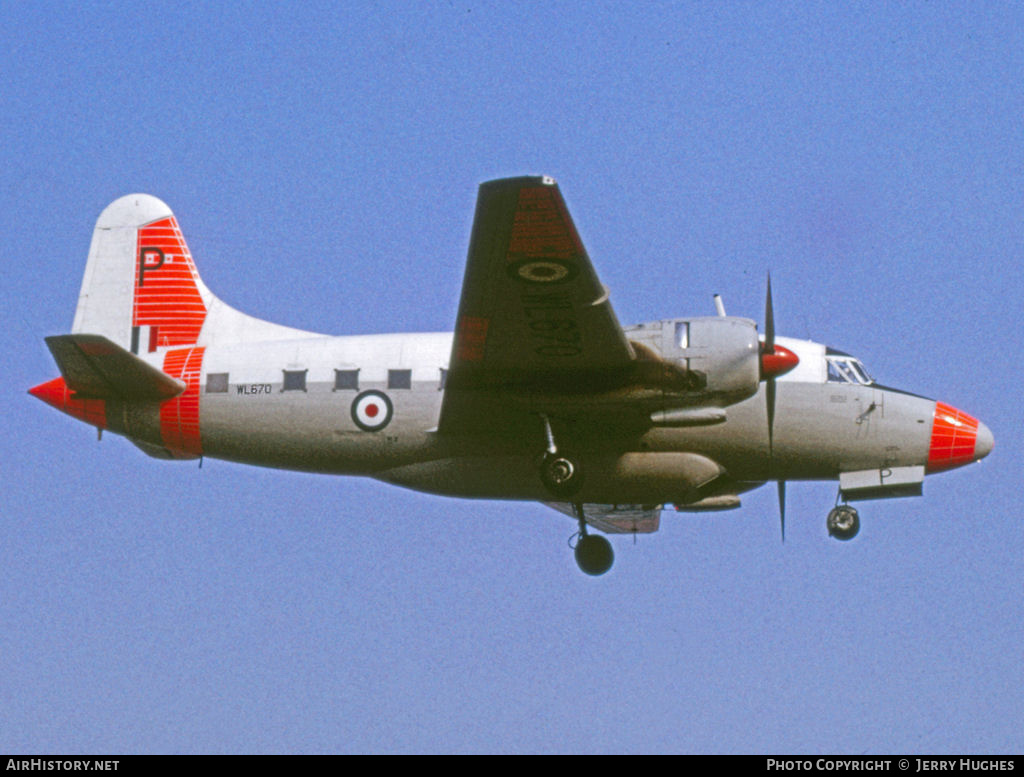 Aircraft Photo of WL670 | Vickers 668 Varsity T.1 | UK - Air Force | AirHistory.net #97610