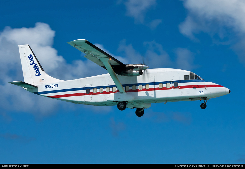 Aircraft Photo of N385MQ | Short 360-200 | SkyWay Enterprises | AirHistory.net #97624