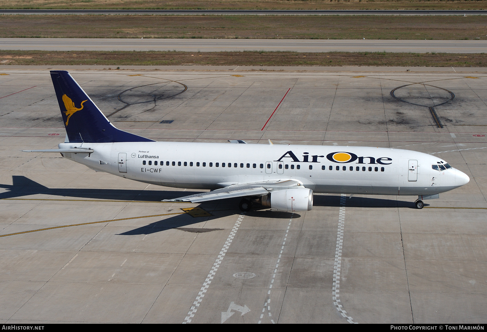 Aircraft Photo of EI-CWF | Boeing 737-42C | Air One | AirHistory.net #97659