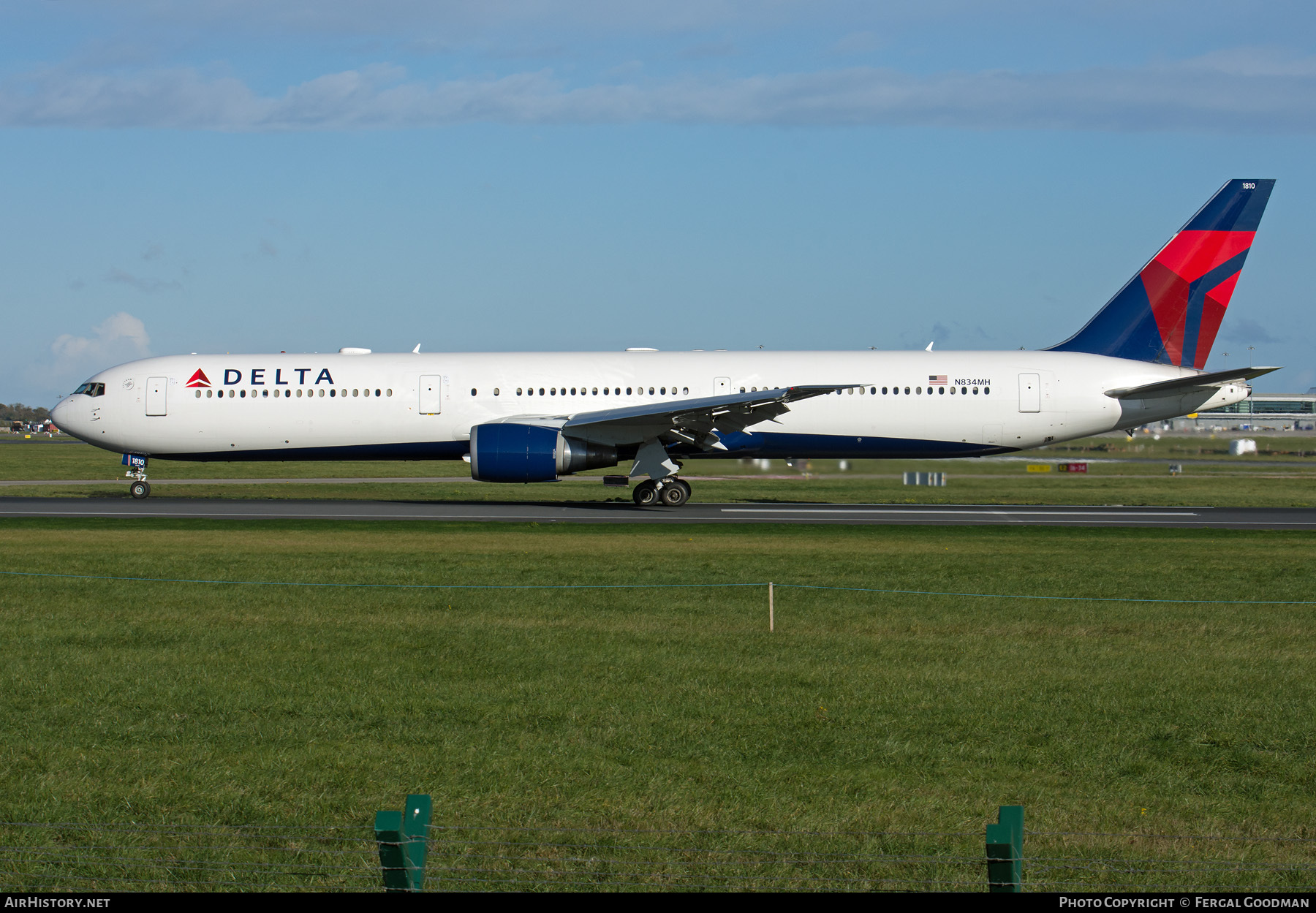 Aircraft Photo of N834MH | Boeing 767-432/ER | Delta Air Lines | AirHistory.net #97663