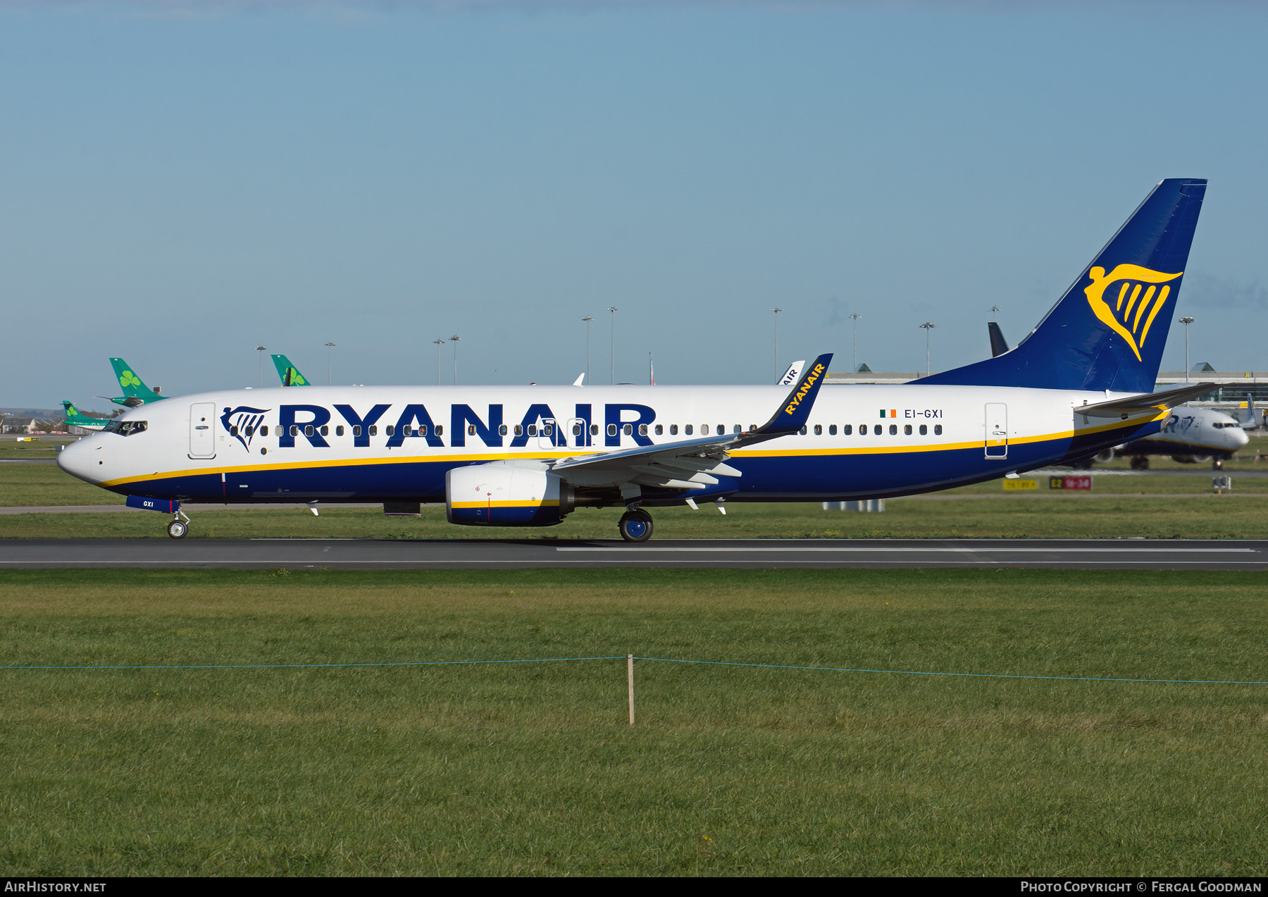 Aircraft Photo of EI-GXI | Boeing 737-800 | Ryanair | AirHistory.net #97670