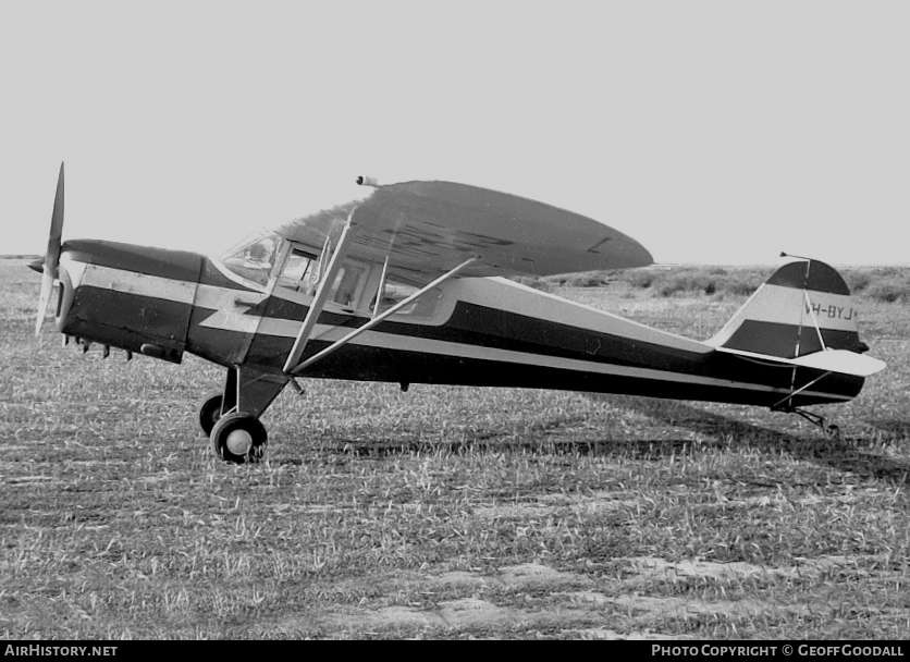 Aircraft Photo of VH-BYJ | Taylorcraft E Auster Mk3 | AirHistory.net #97673