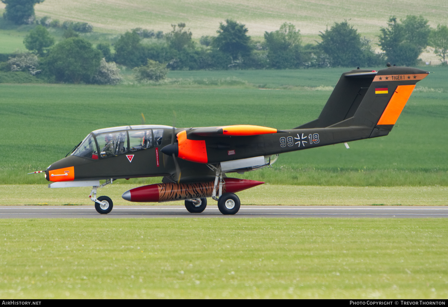 Aircraft Photo of G-ONAA / 9918 | North American Rockwell OV-10B Bronco | Germany - Air Force | AirHistory.net #97684