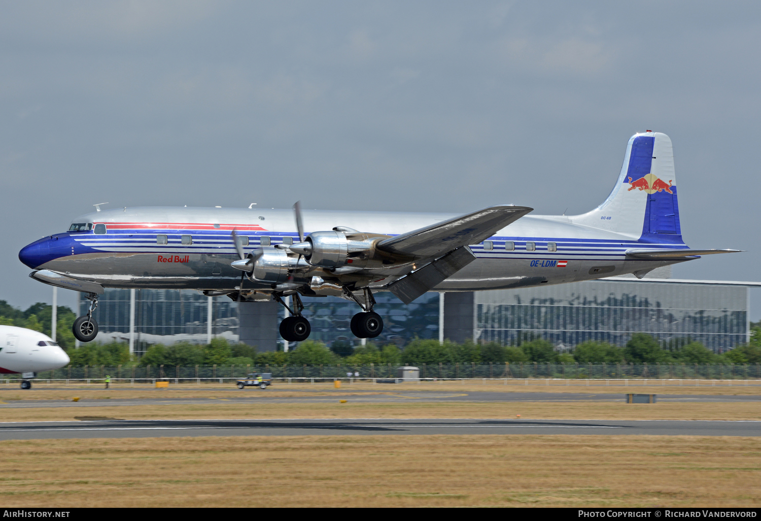 Aircraft Photo of OE-LDM | Douglas DC-6B | Red Bull | AirHistory.net #97718