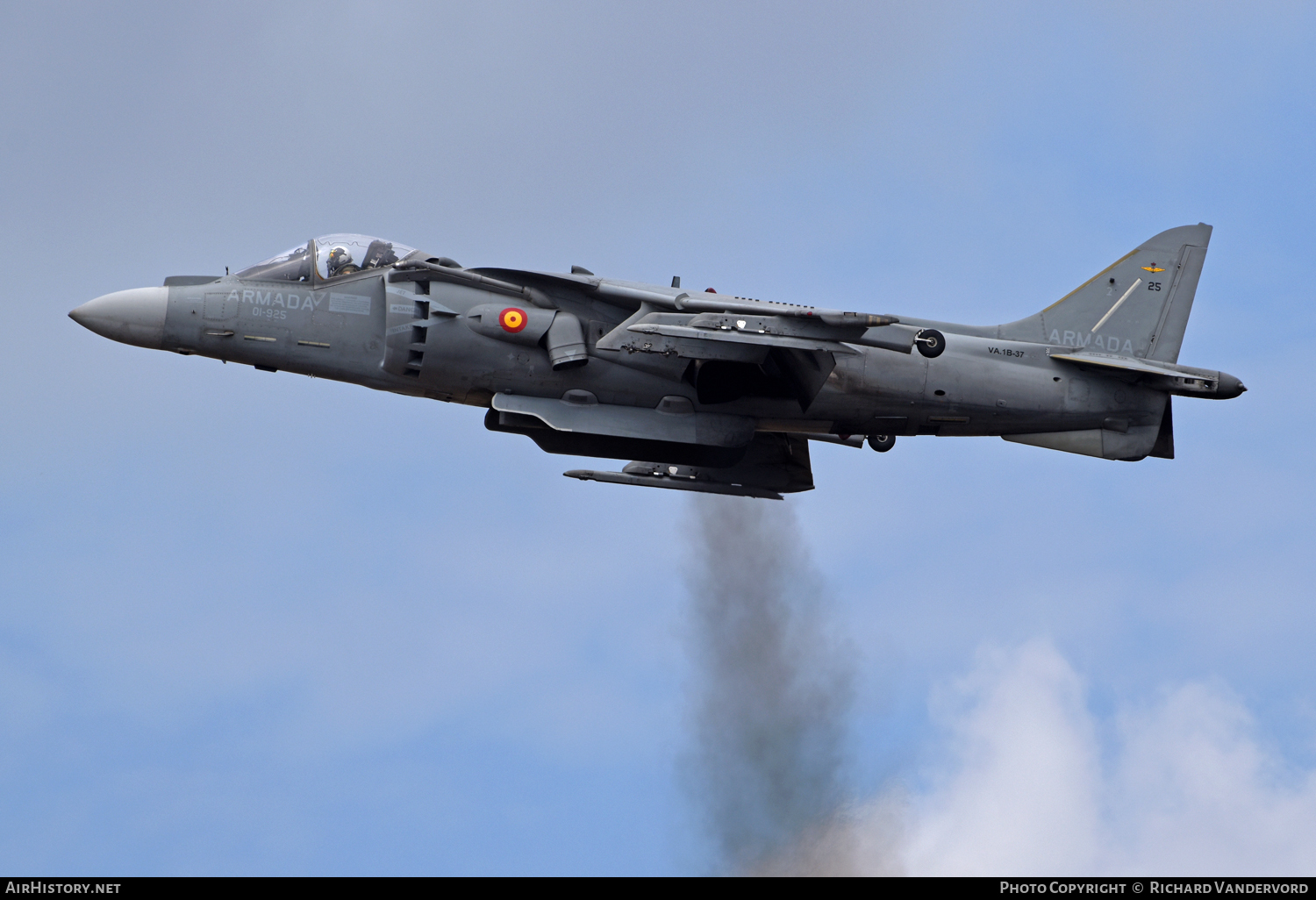 Aircraft Photo of VA.1B-37 | McDonnell Douglas EAV-8B Matador II+ | Spain - Navy | AirHistory.net #97723