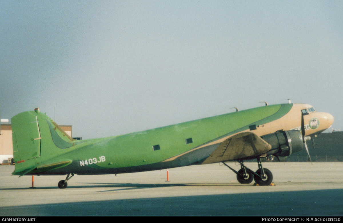 Aircraft Photo of N403JB | Douglas VC-47D Skytrain | Union Flights | AirHistory.net #97725