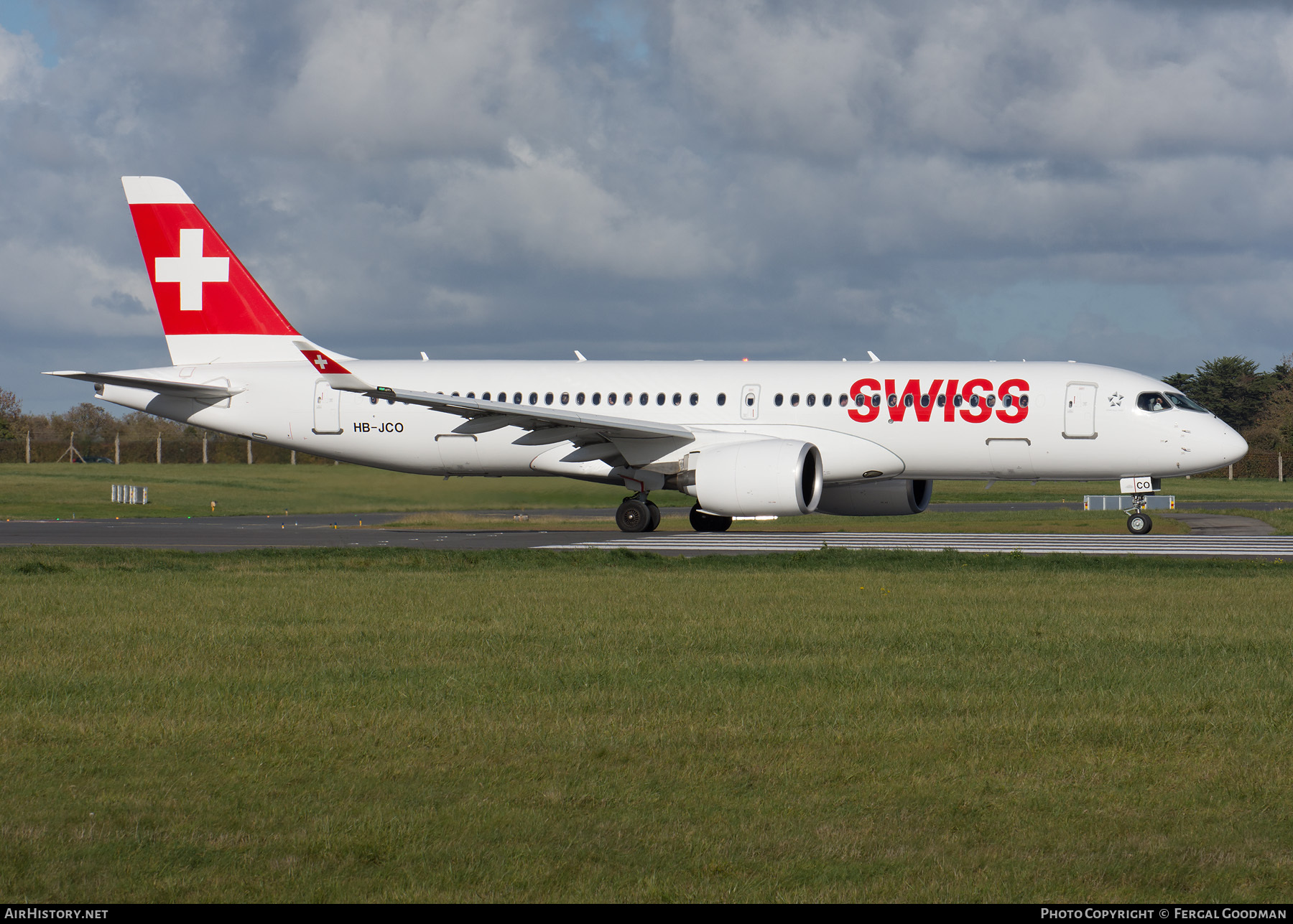 Aircraft Photo of HB-JCO | Bombardier CSeries CS300 (BD-500-1A11) | Swiss International Air Lines | AirHistory.net #97730