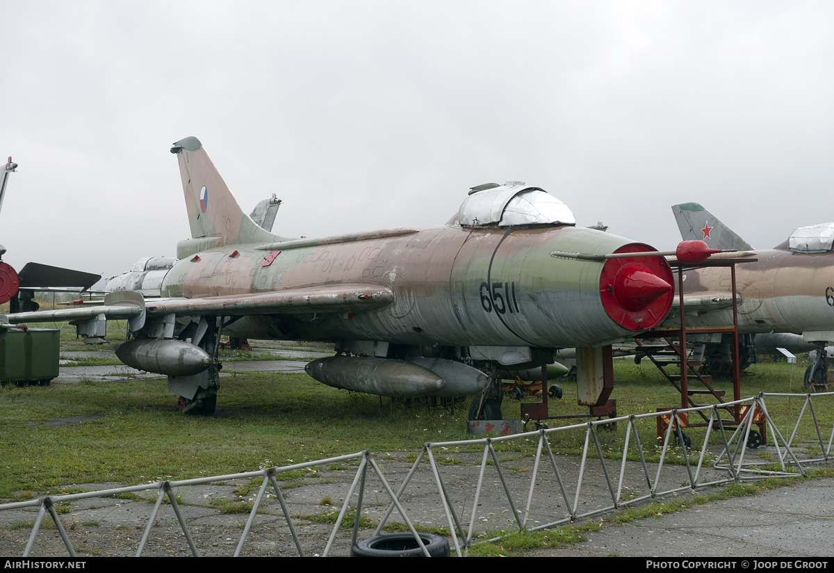 Aircraft Photo of 6511 | Sukhoi Su-7BKL | Czechoslovakia - Air Force | AirHistory.net #97731