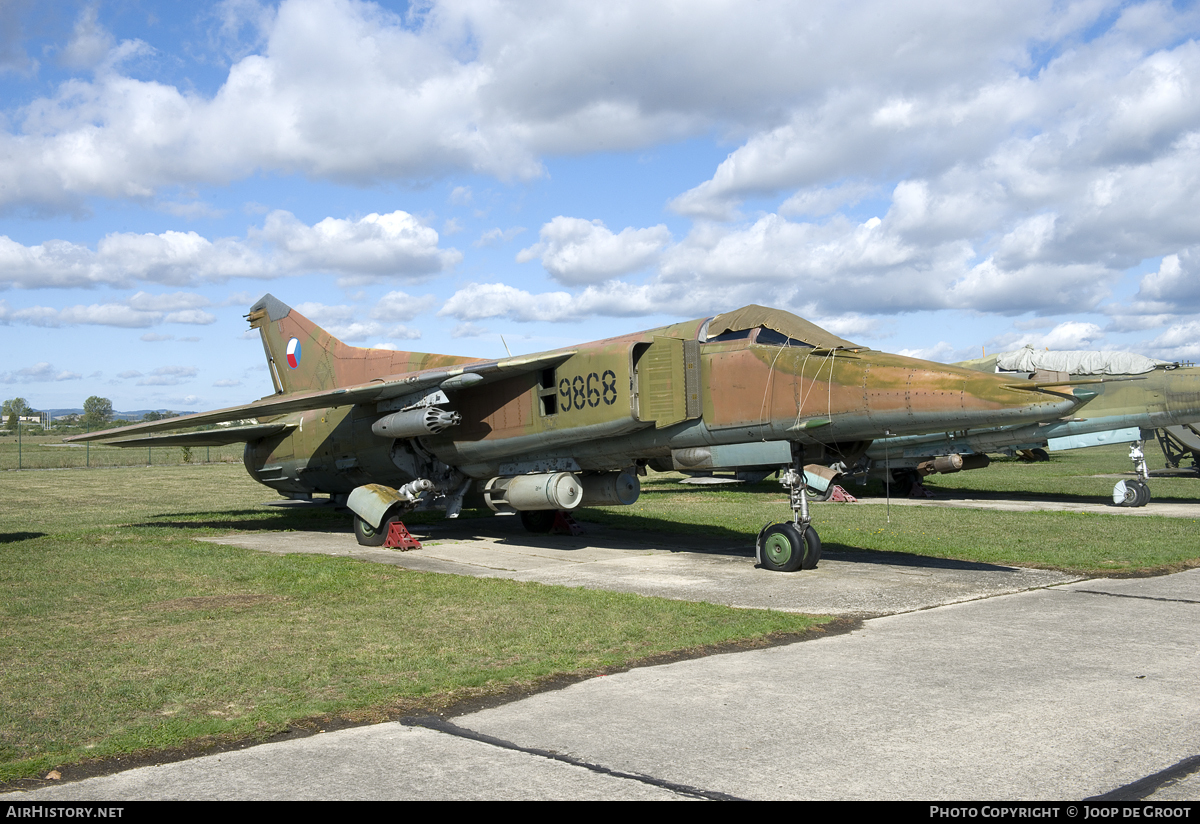 Aircraft Photo of 9868 | Mikoyan-Gurevich MiG-23BN | Czechia - Air Force | AirHistory.net #97741