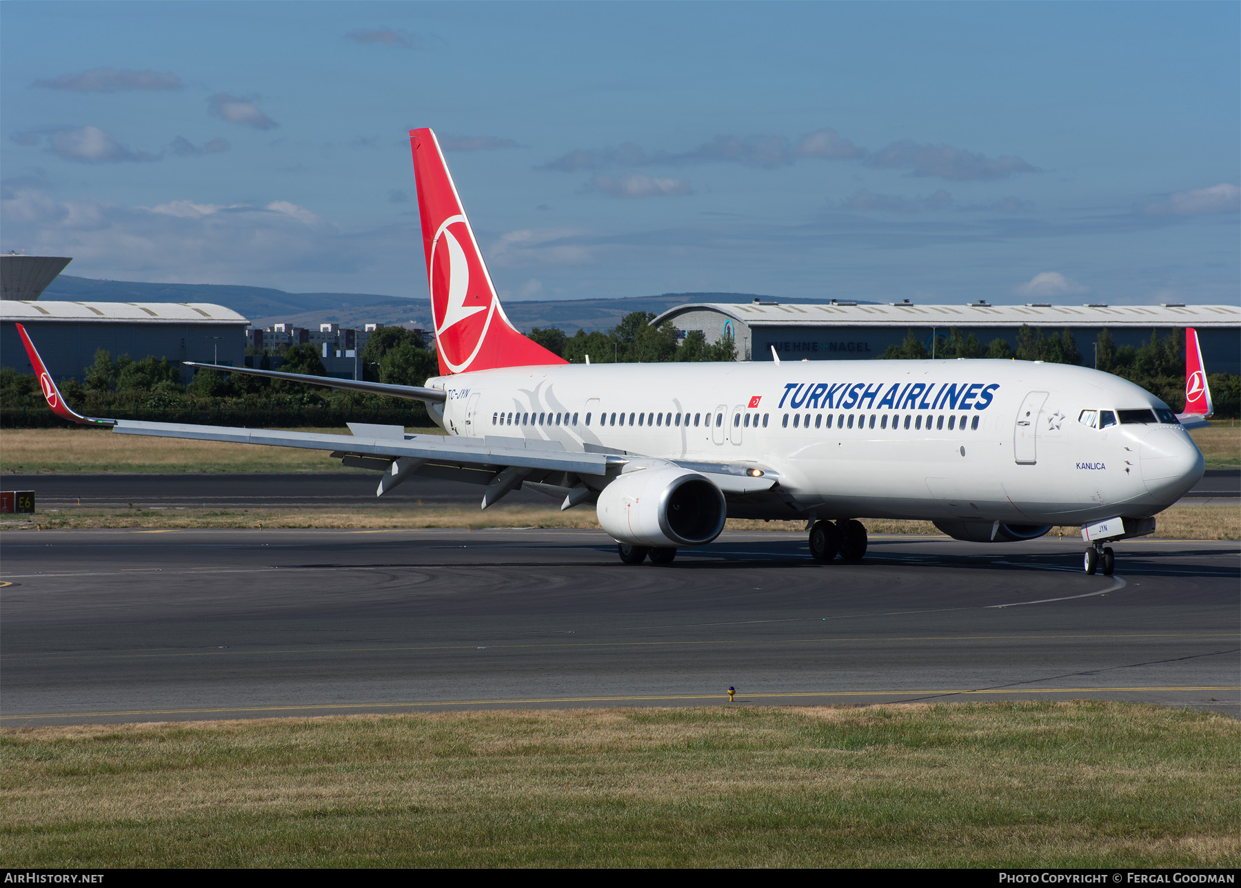 Aircraft Photo of TC-JYN | Boeing 737-9F2/ER | Turkish Airlines | AirHistory.net #97744