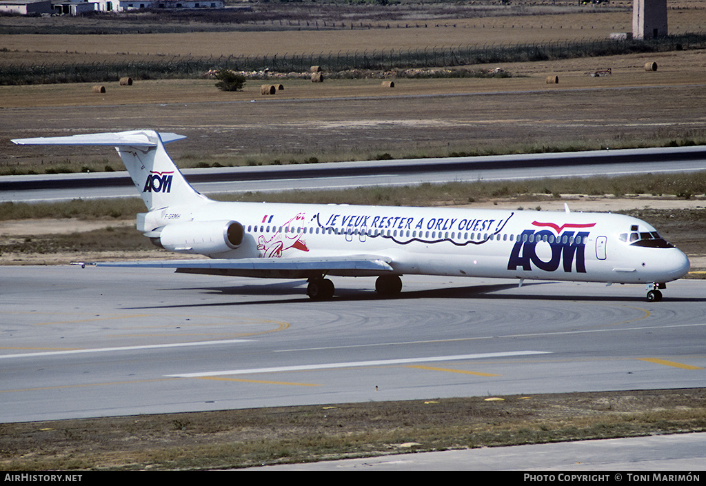 Aircraft Photo of F-GRMH | McDonnell Douglas MD-83 (DC-9-83) | AOM French Airlines | AirHistory.net #97756