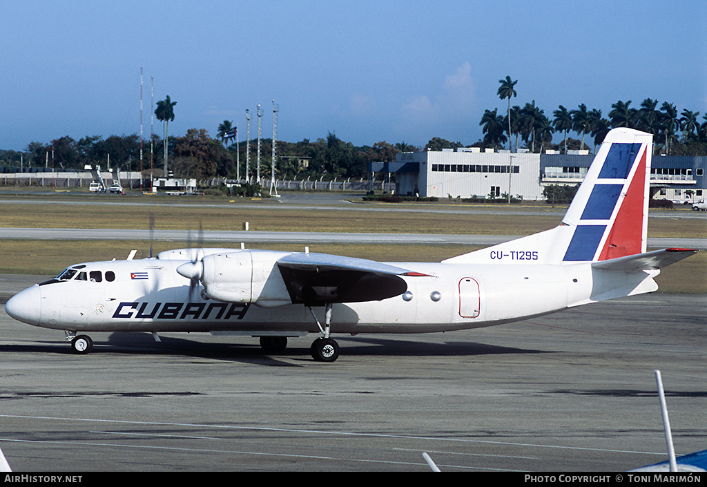 Aircraft Photo of CU-T1295 | Antonov An-24RV | Cubana | AirHistory.net #97759