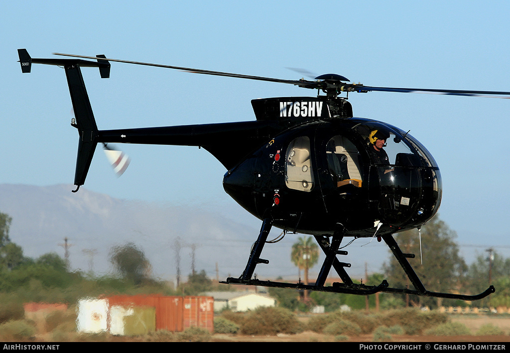 Aircraft Photo of N765HV | Hughes 500D (369D) | AirHistory.net #97765