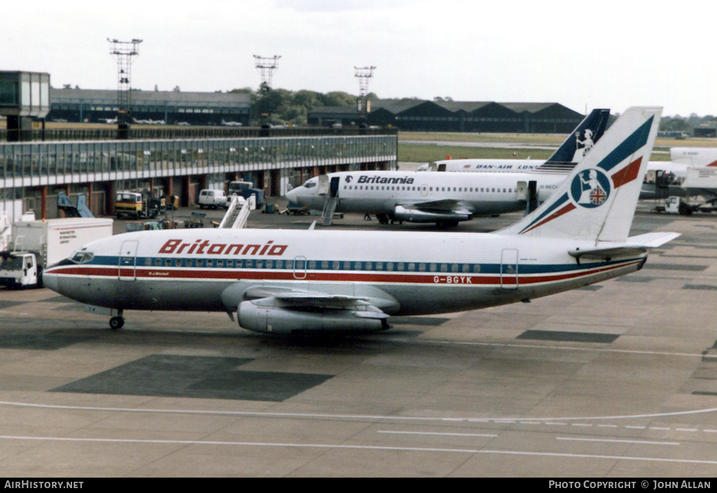 Aircraft Photo of G-BGYK | Boeing 737-204/Adv | Britannia Airways | AirHistory.net #97777