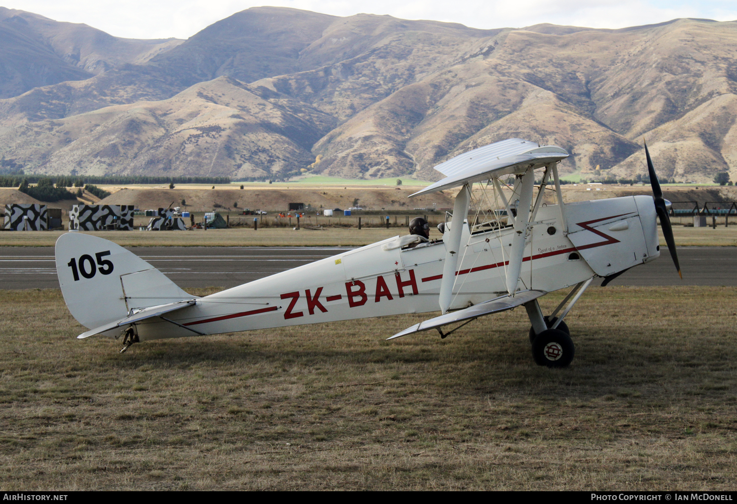 Aircraft Photo of ZK-BAH | De Havilland D.H. 82A Tiger Moth | AirHistory.net #97790