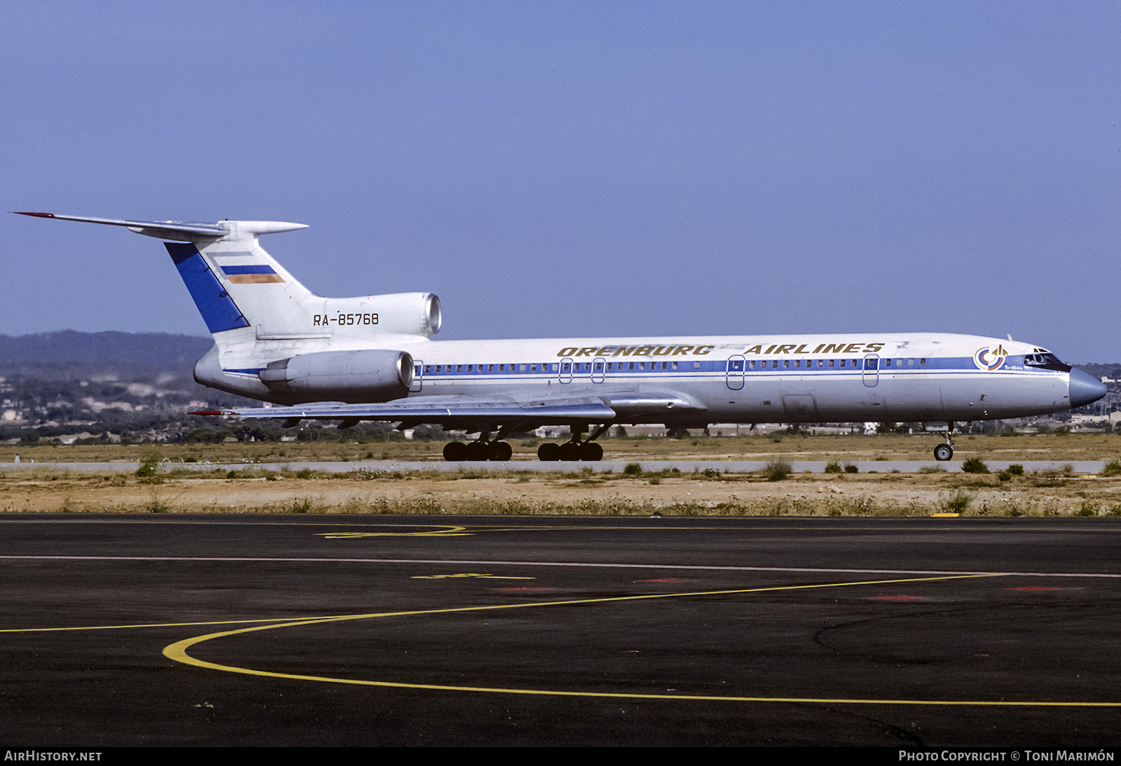 Aircraft Photo of RA-85768 | Tupolev Tu-154M | Orenburg Airlines | AirHistory.net #97791