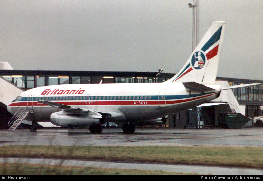 Aircraft Photo of G-BGYL | Boeing 737-204/Adv | Britannia Airways | AirHistory.net #97805