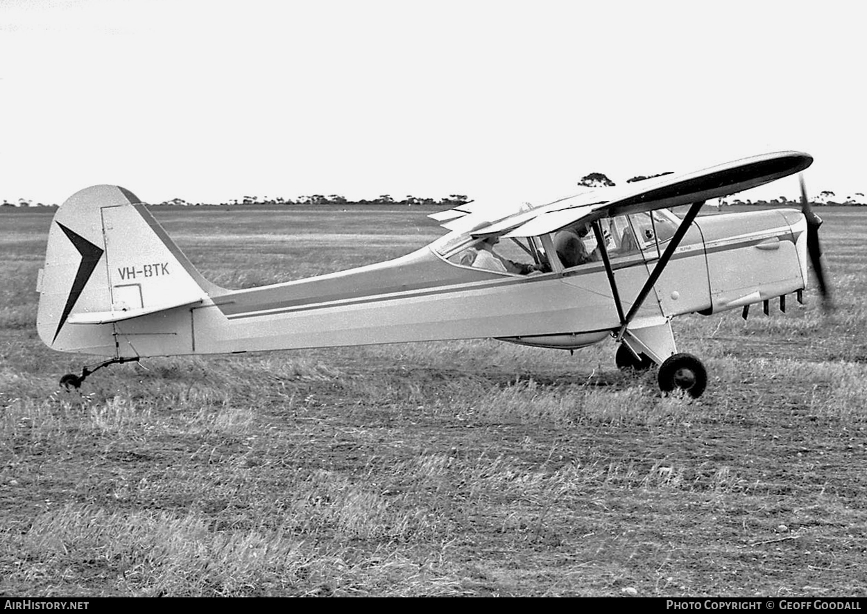 Aircraft Photo of VH-BTK | Auster J-1N Alpha | AirHistory.net #97809