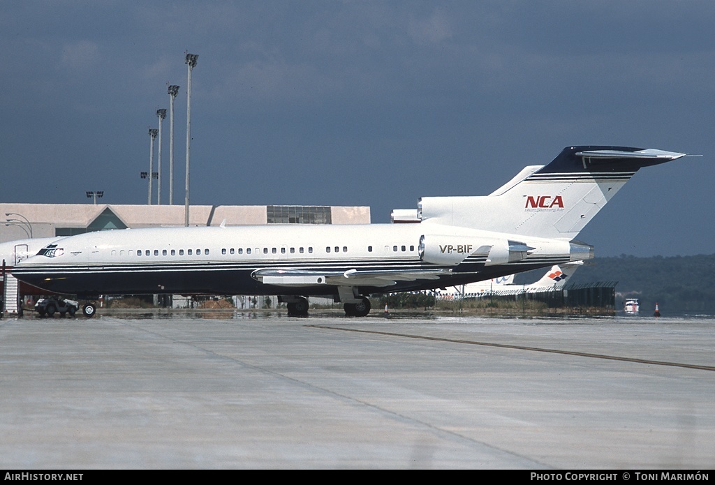 Aircraft Photo of VP-BIF | Boeing 727-1H2(RE) Super 27 | Next Century Air - NCA | AirHistory.net #97818