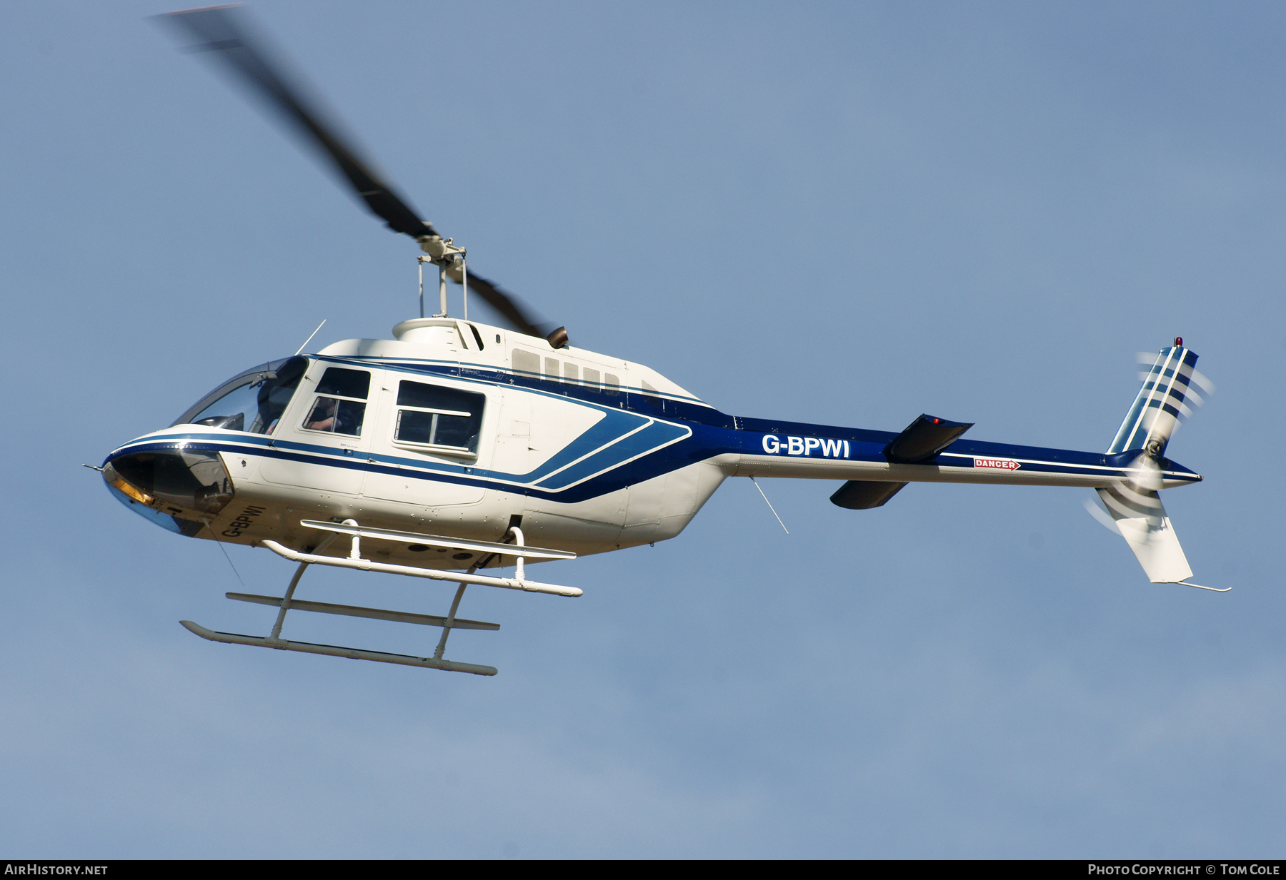 Aircraft Photo of G-BPWI | Bell 206B JetRanger II | AirHistory.net #97824