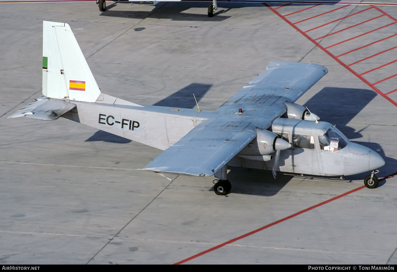 Aircraft Photo of EC-FIP | Britten-Norman BN-2A-26 Islander | AirHistory.net #97827