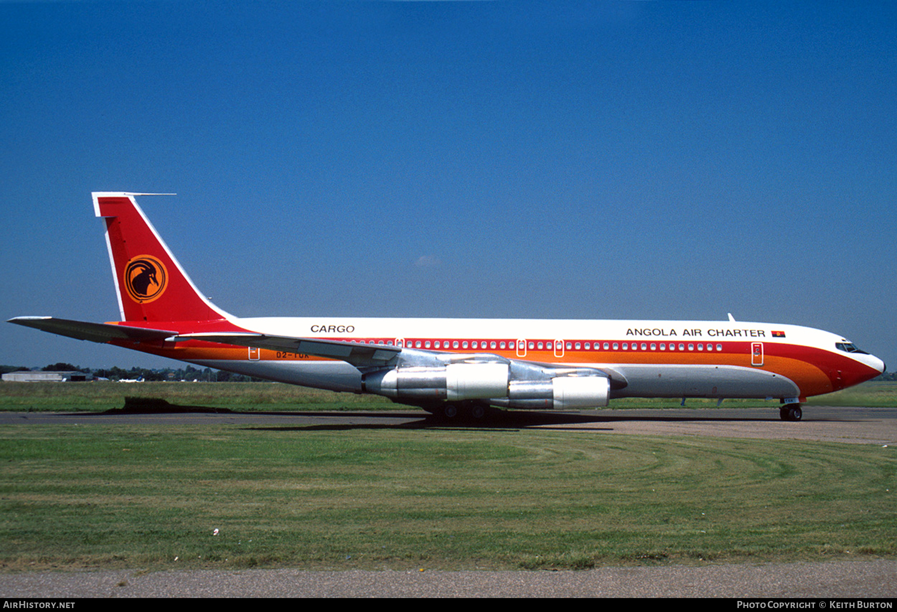 Aircraft Photo of D2-TOK | Boeing 707-324C | Angola Air Charter | AirHistory.net #97828
