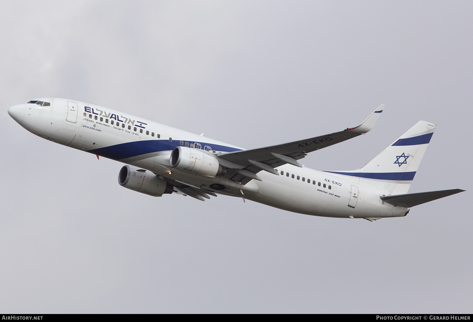 Aircraft Photo of 4X-EKO | Boeing 737-86Q | El Al Israel Airlines | AirHistory.net #97844