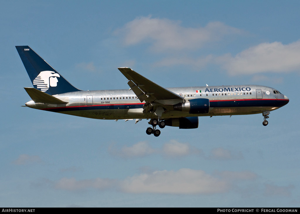 Aircraft Photo of XA-OAM | Boeing 767-2B1/ER | AeroMéxico | AirHistory.net #97845