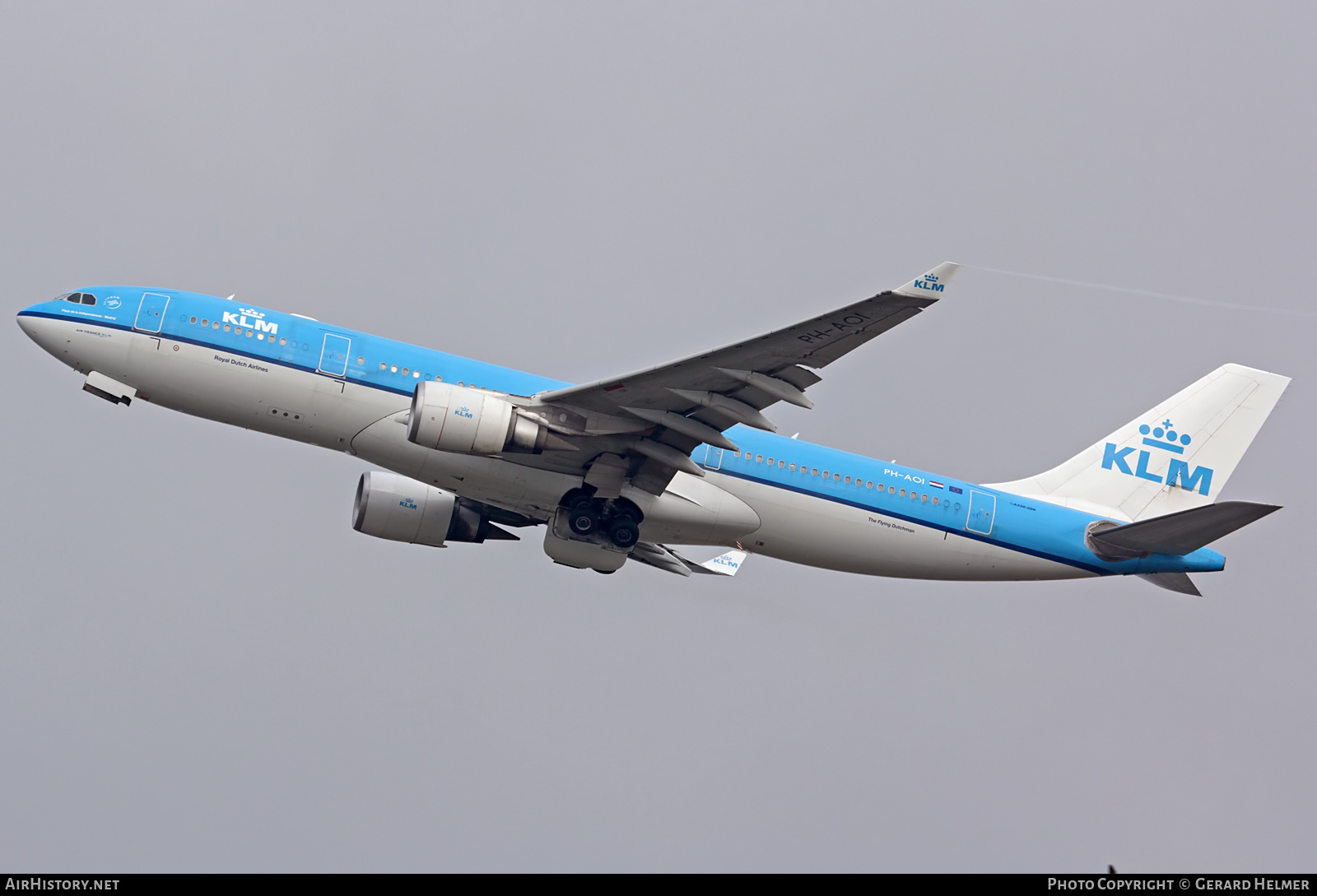 Aircraft Photo of PH-AOI | Airbus A330-203 | KLM - Royal Dutch Airlines | AirHistory.net #97855