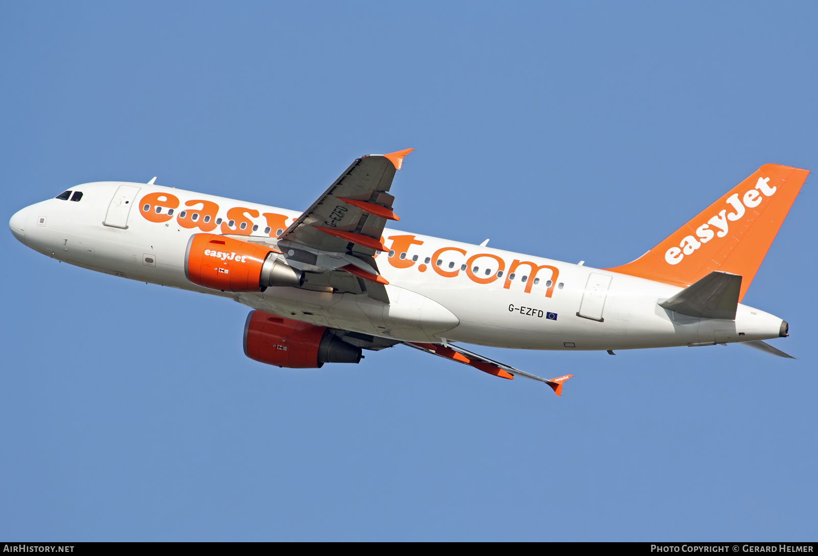 Aircraft Photo of G-EZFD | Airbus A319-111 | EasyJet | AirHistory.net #97868