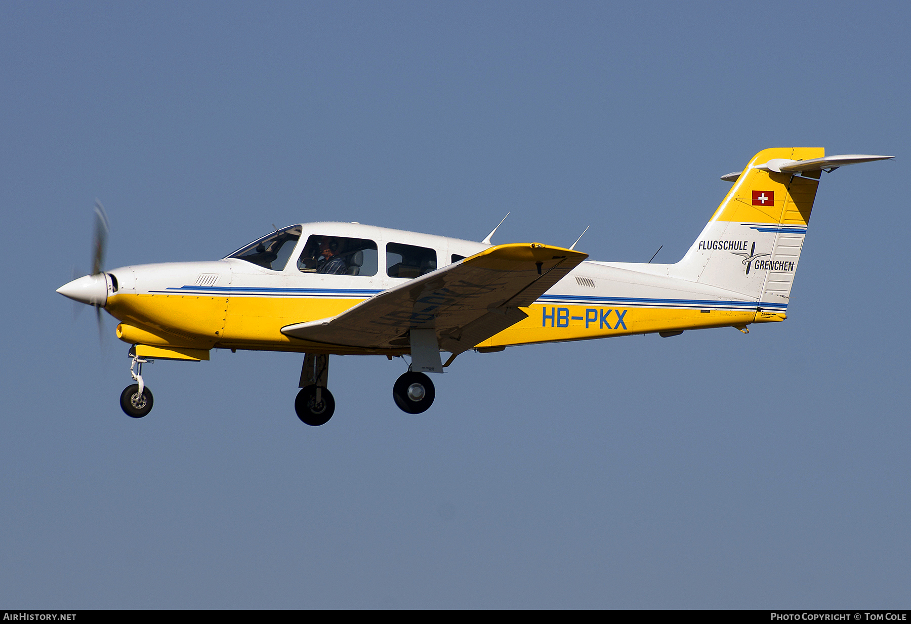 Aircraft Photo of HB-PKX | Piper PA-28RT-201T Turbo Arrow IV | Flugschule Grenchen | AirHistory.net #97872