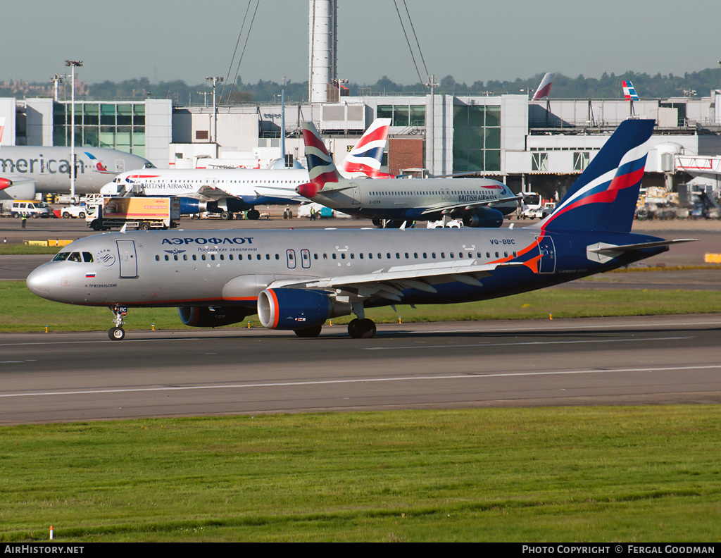 Aircraft Photo of VQBBC Airbus A320214 Aeroflot Russian