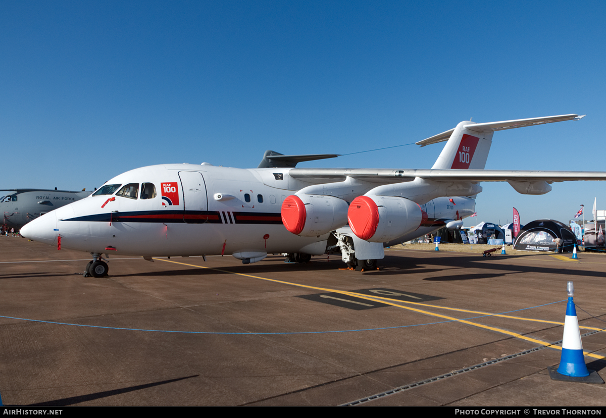 Aircraft Photo of ZE700 | British Aerospace BAe-146 CC.2 | UK - Air Force | AirHistory.net #97876